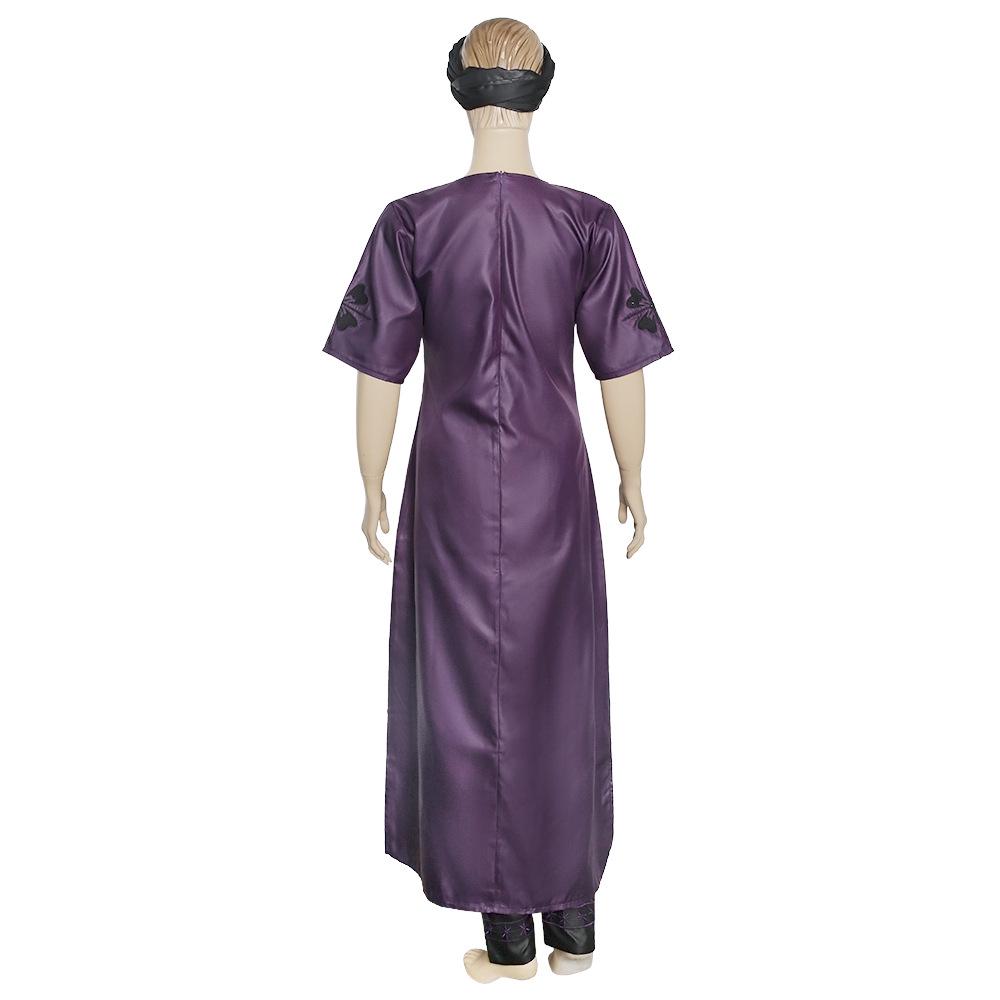 Dvoudílné šaty s krátkým rukávem z matné látky se šátkem na hlavu, nadměrná velikost, dlouhé šaty pro muslimské ženy