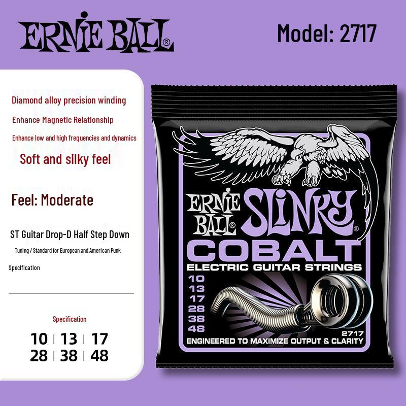 Комплект струн для электрогитары Ernie Ball Eagle Cobalt Alloy, 6 струн (2723/2721)
