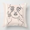 Nordic Fall Home Decor Autumn Throw Pillow Cover Sofa Cushion Cover Modern Morandi