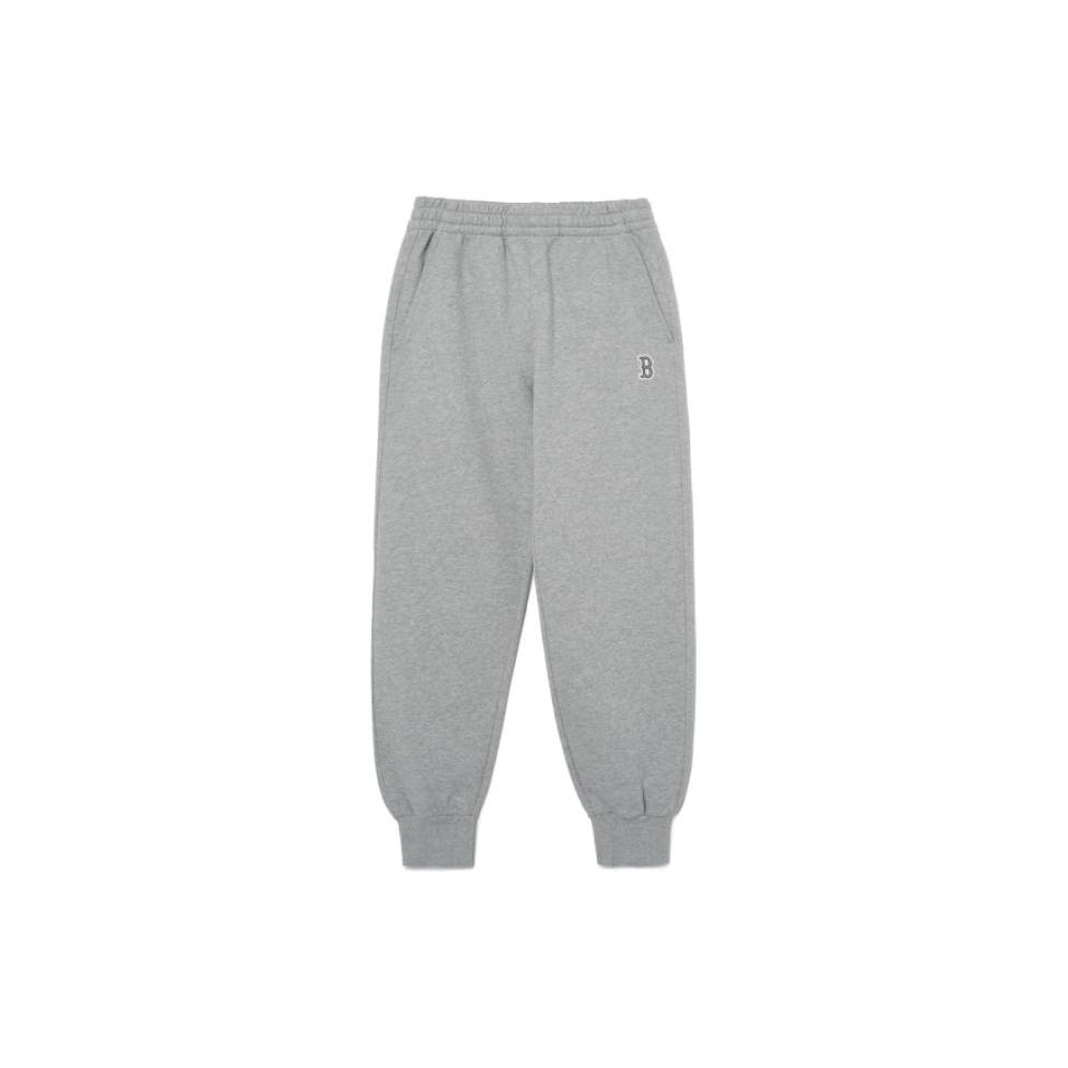 MLB Knitted Sweatpants Unisex Gray 3APTB0131-43MGS XS