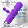 Silent Silicone AV Vibrator: Variable Frequency Massager for Women, Second Climax Self-Pleasure Toy, Erotic Jumping Egg