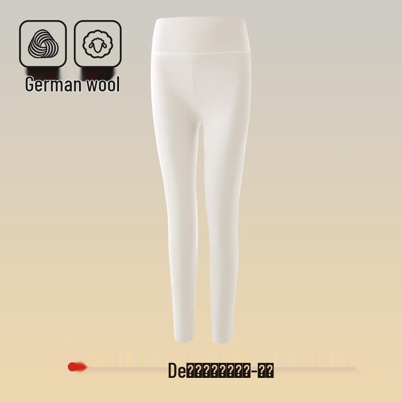 

Женские теплые леггинсы из шелка Mulberry с высокой талией - антистатические, бесшовные шерстяные брюки для осени и зимы XXL