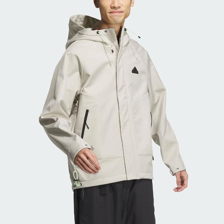 New Adidas CITY ESCAPE City Escape Jacket Jackets Coats Men's Light Gray JE8575