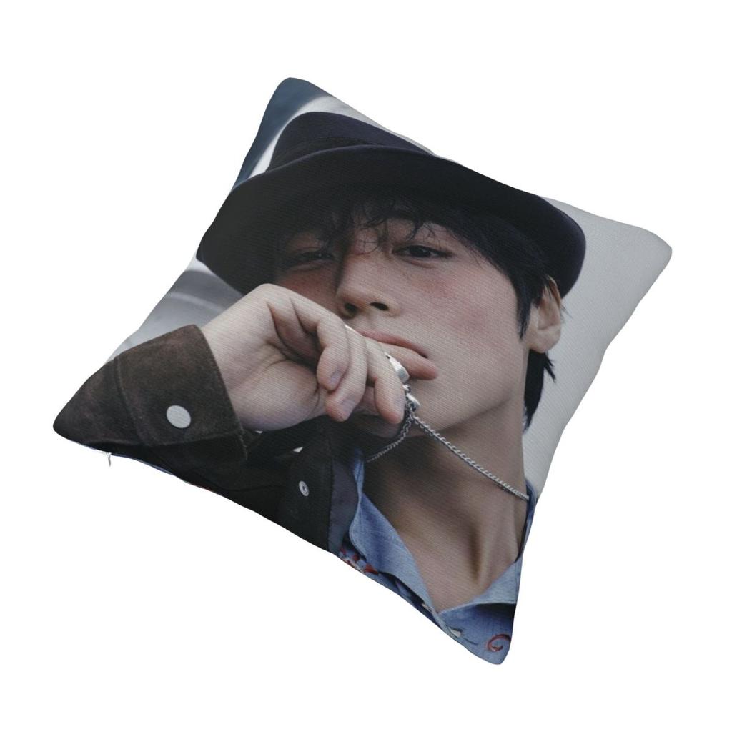 Federa Cuscino Regalo Fan Park Ji Hoon Stampa Merch Copricuscino Federe Cuscino Arredamento Casa con Zip Multitaglia