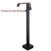 TLXT Brass Wall-Mounted Bathtub Faucet with Rotatable Spout