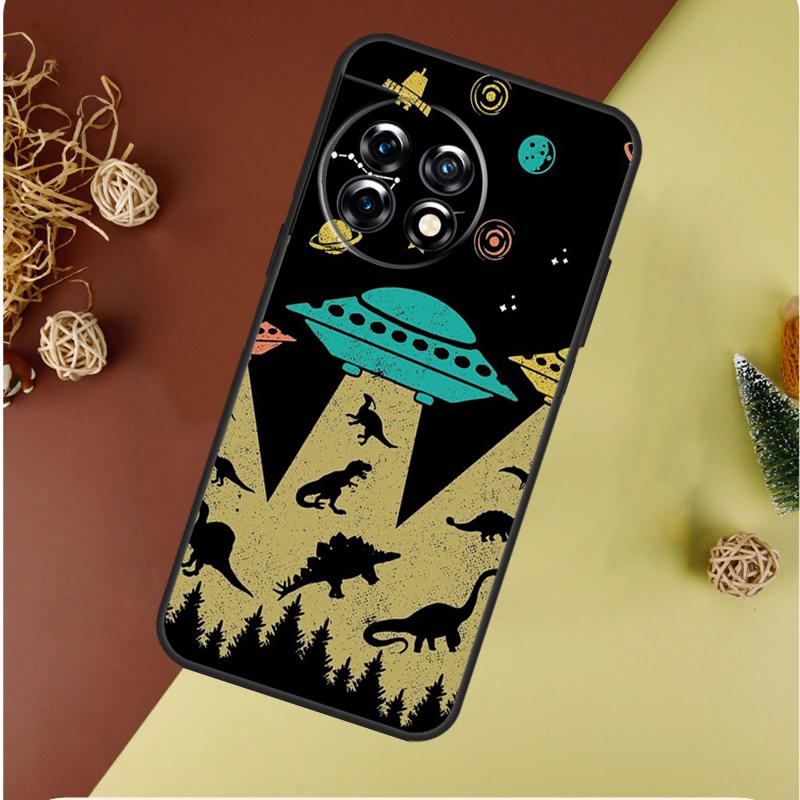 Alien Marsmensch UFO Für OnePlus Nord 4 CE 3 2 Lite N20 N30 9 10 Pro 8T 9RT 10T 10R 13R 12R 11 12 13 Handyhülle