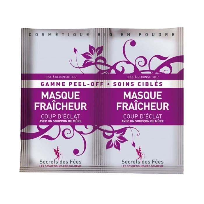 Secrets des Fées Masque Fraîcheur Coup d'Éclat 16g