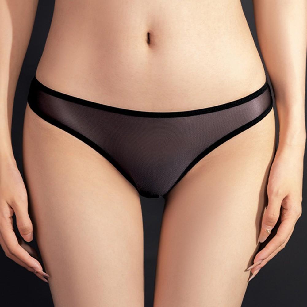 Panties Women Briefs See Through Sexy Sheer Breathable Comfy