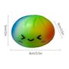 Colorful Cartoon Buns Anti Anxiety Toy Simulation Food Squishes Squeezable Toys Low Rebound Anxiety-relieving Toy