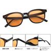[FEISEDY] Men's Boston-style sunglasses, Korean style, sheer, UV-cut, round shape, popular sunglasses for women, fashion, golf, B1053