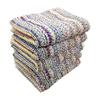 Imabari Leftover Yarn Colorful Striped Face Towel Set of 5 Towels