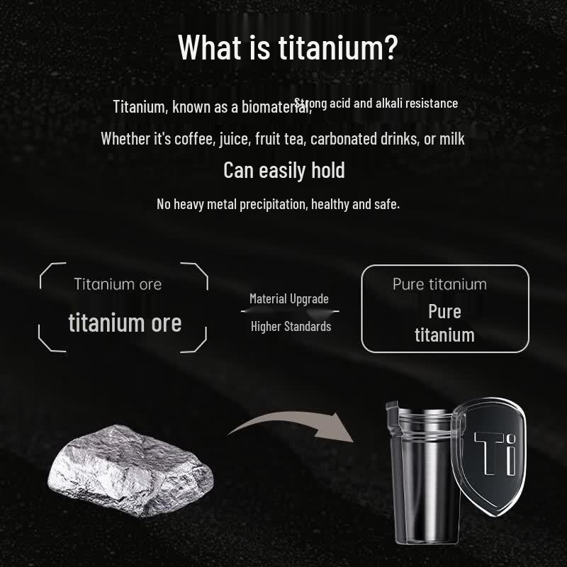 Aishida Titanium Inner Thermal Travel Mug