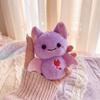 PP Cotton Halloween Bag Pendant Cartoon Stuffed Toy Funny Bat Plush Keychain  Student
