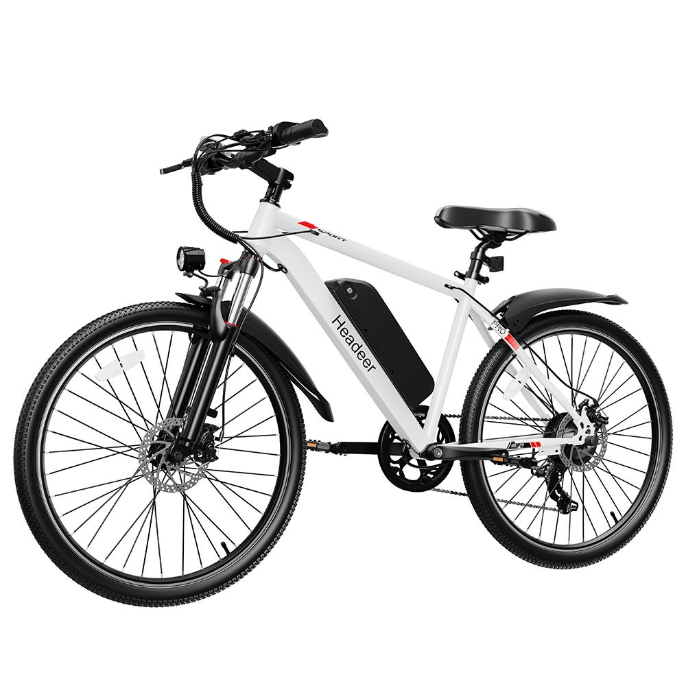 HEADEER BK1350 Bicicletta Elettrica 26", Motore 500W, Batteria al Litio 48V 15Ah, 7 Marce, 35km/h, Autonomia 80km, E-Bike da Città per Adulti, Controllo Smart tramite APP