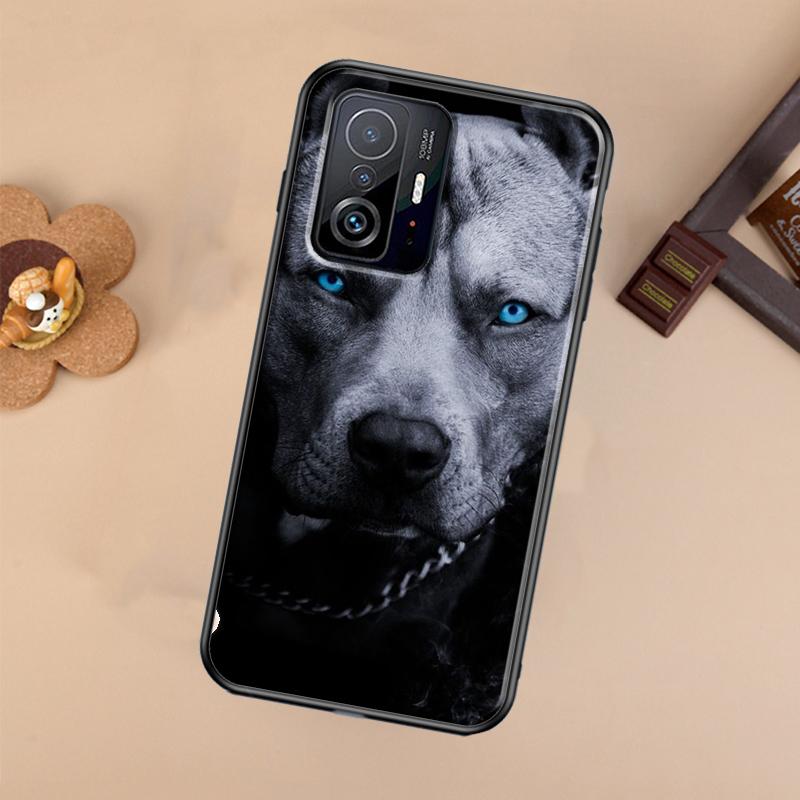 Pitbull Dog Case For Xiaomi 13 14 Ultra 11T 12T 13T 14T Pro POCO X7 Pro X3 X5 X6 F3 F5 F6 M6 Pro Cover