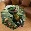 1PC Dinosaur Jungle Umbrella-8-Rib Reinforced Portable Folding Travel Suitable for All Seasons Outdoor Daily Use  -J0342