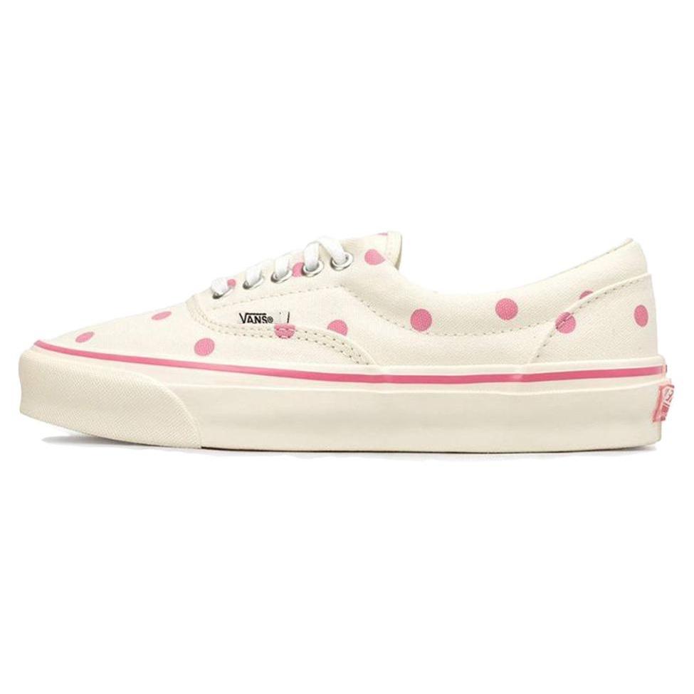 (WMNS) Vans COMME des GARCONS Girl x Vault OG Era LX  White Pink  Women s VN0A4BVA2ZU EU 38