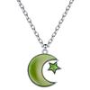 Mood Necklace Temperature Sensing Unique Jewelry Gifts Color Changing Pendant for Girls