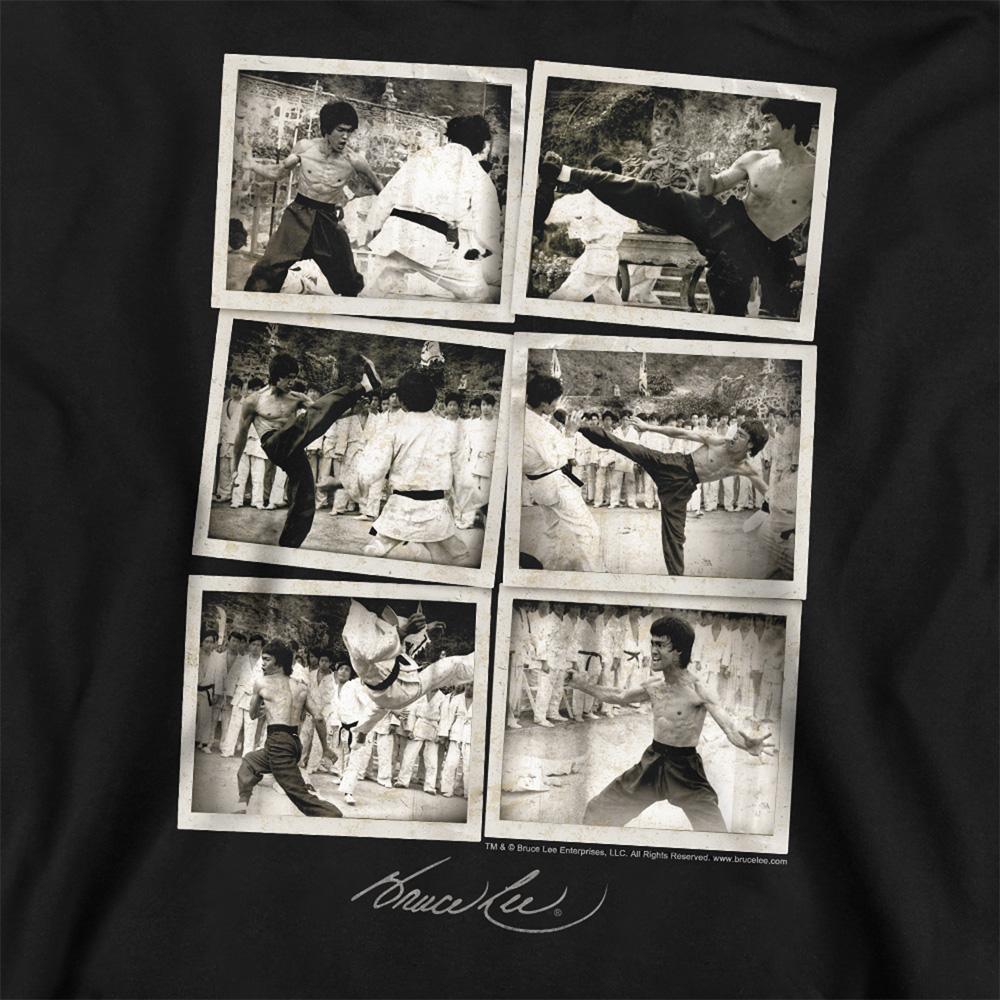 Bruce Lee Unisex Adult Snap Shots Sweatshirt