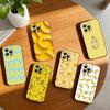 Cute Banana Fruit Pattern  Phone Case Silicone Soft For IPhone 17 16 15 14 13 12 11 X XR Plus Pro Max Plus
