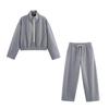 2025 Winter Women's Relaxed Top & Pants Set