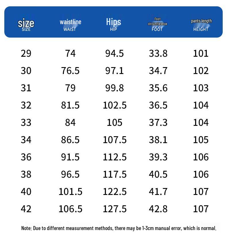 Jeanswest Men's Summer Outdoor Loose Straight Jeans