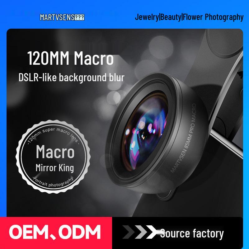 Motor Weisen HD Mobile Macro Lens for Jewelry, Flowers, Nail Art, and Eyelash Photography