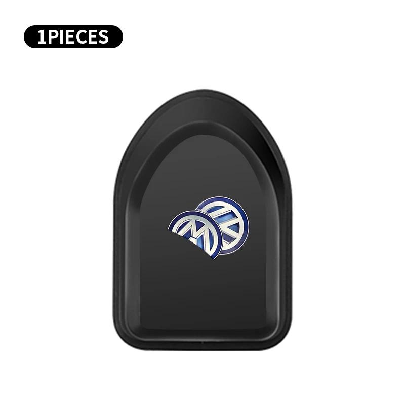 

VW GTI GOLF 2026 Hot 4pcs Car Hooks Black Plastic Self Adhesive Invisible Hooks For Volkswagen VW R-line GTI R Polo Golf Passat