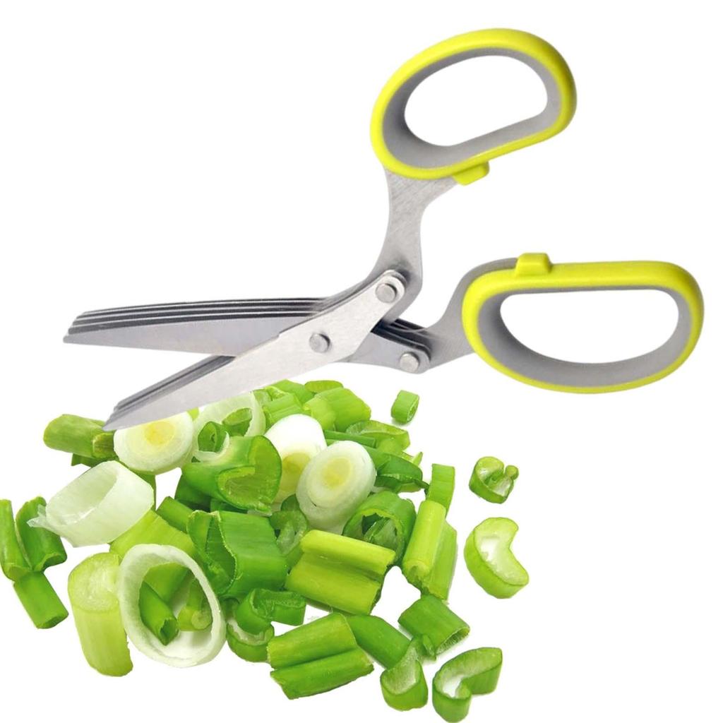 Scissors Gadget Stainless Steel Chopper Cutter Household Vegetable