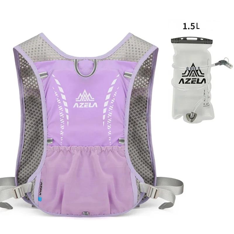 Outdoor Trail Running Backpack Ultralight Women Men Running Race Hydration Vest Marathon Bicycle Bag for Marathon Hiking Cycling