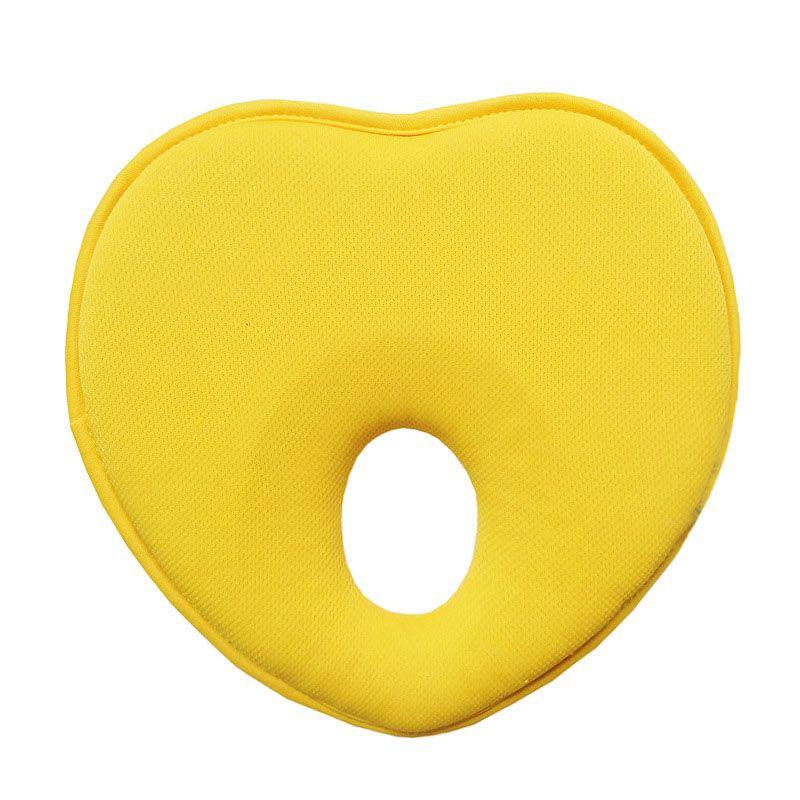 Baby Kids Soft Pillow Memory Foam Prevent Flat Head Anti Roll Neck Support