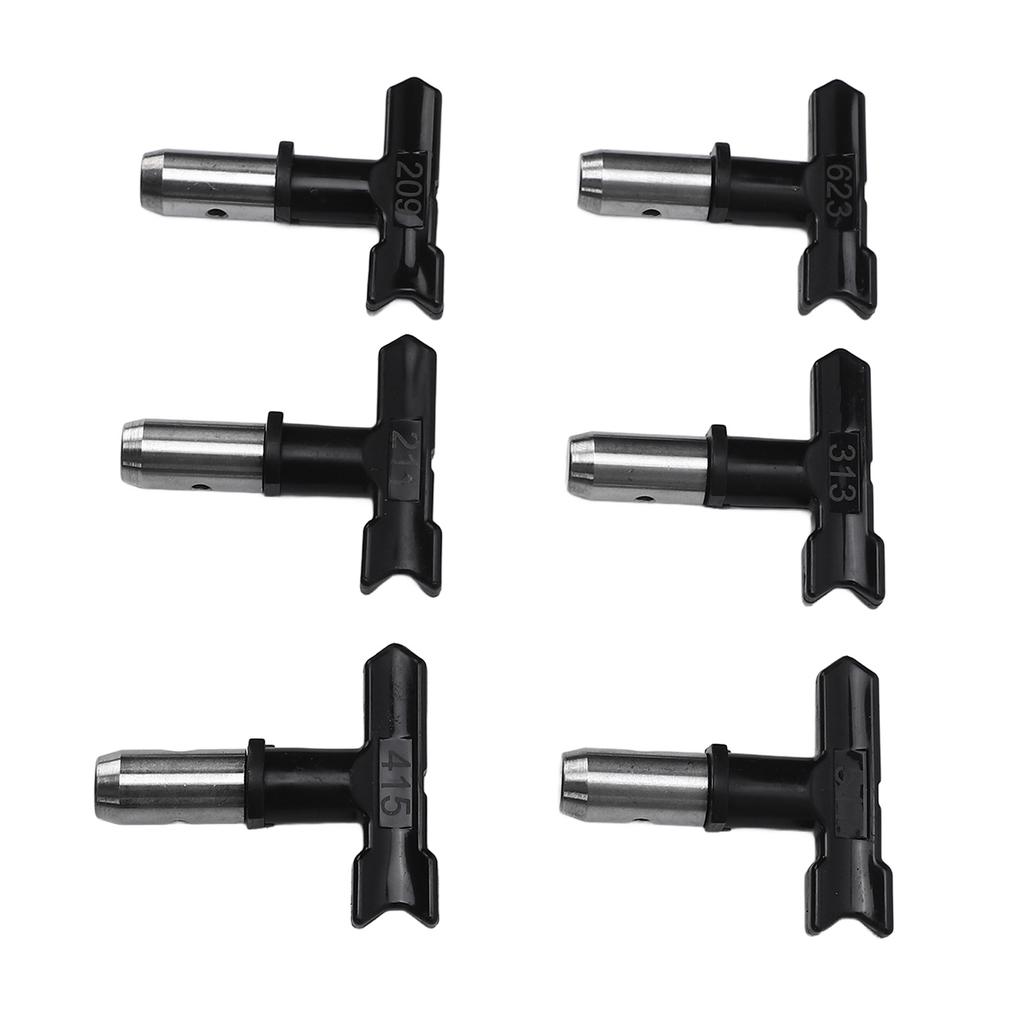 Airless Sprühdüsen Set 209 211 313 415 517 623 Airless Farbspritzmaschinen Düsenspitzen für Zuhause