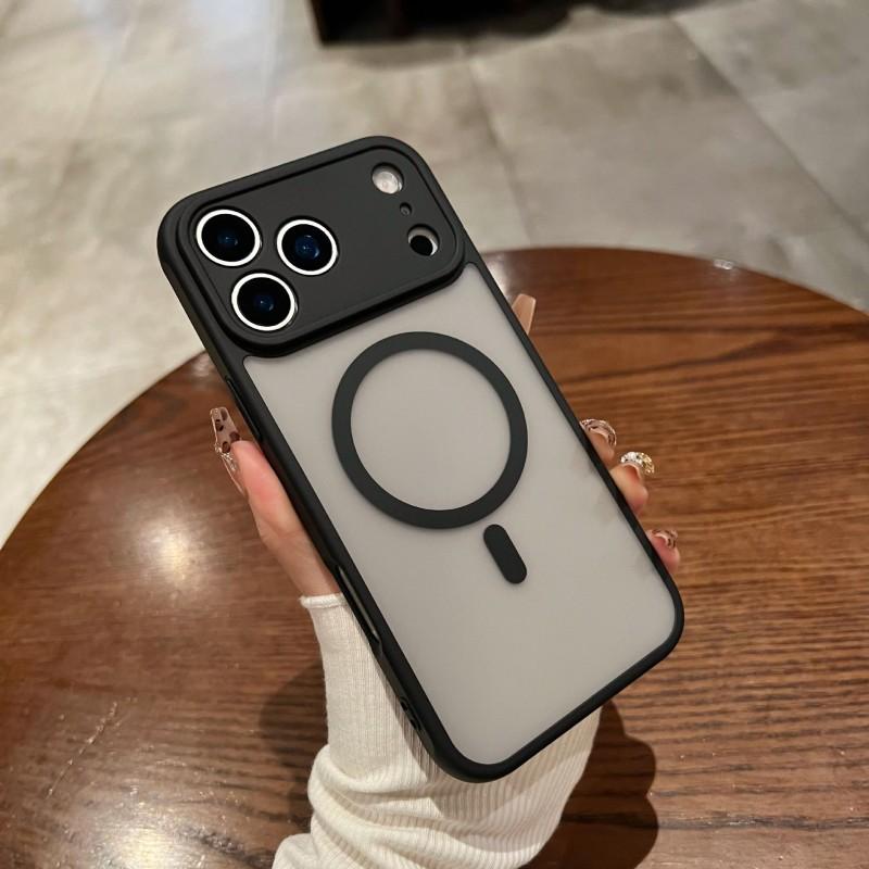 Black Knight Magnetic Phone Case IPhone 18 Pro Max Matte Slim Shockproof Anti-fingerprint Protective Cover