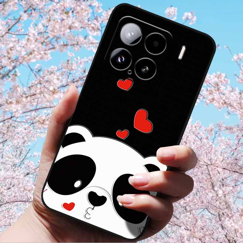 For Xiaomi 15 Pro 5G 6.73"Cases 3D Relief Soft Silicone Cover Retro Embossed for Xiaomi 15 5G Phone Mi 15pro 15 3D Soft TPU Case