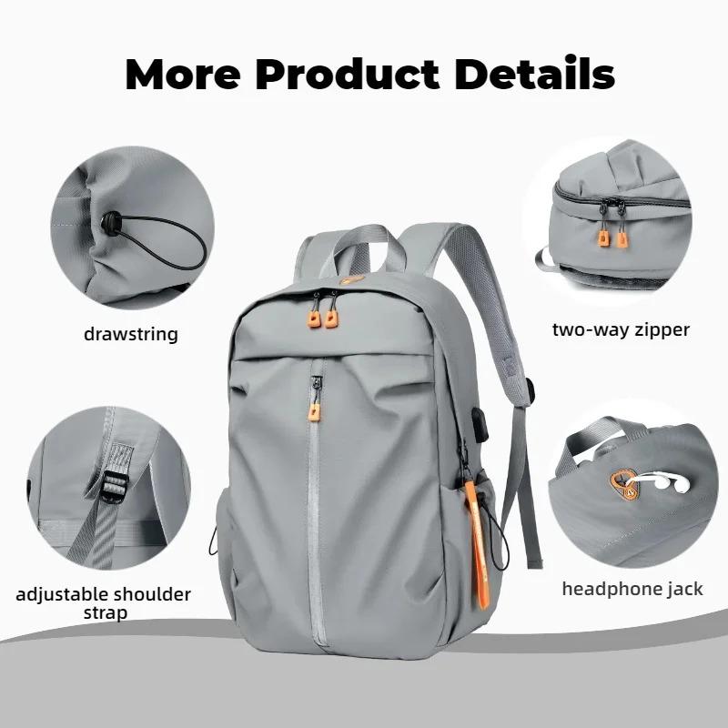Fashionable Multifunctional Backpack, Large Capacity, Casual Travel Backpack, Business Computer Backpack, University Backpack