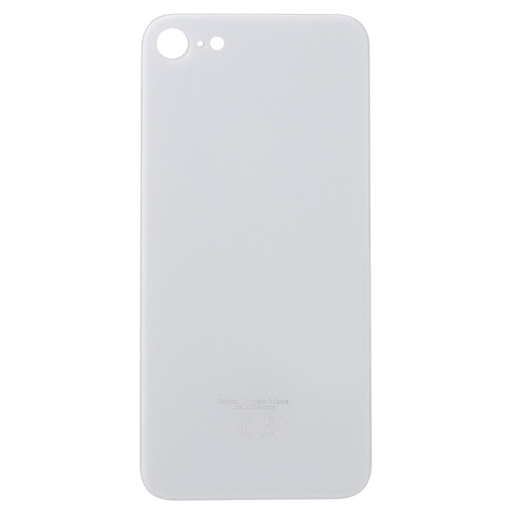 

Задня кришка акумуляторного відсіку для iPhone 8, запасна частина (Версія ЄС) (Великий отвір) White