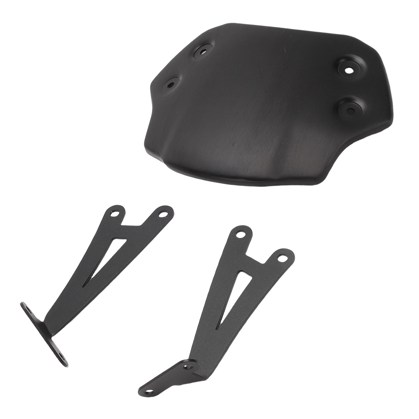

Motorcycle Windscreen High Strength Aluminum Alloy Motorcycle Wind Front Flyscreen Replacement for Scrambler 400X 2024 2025