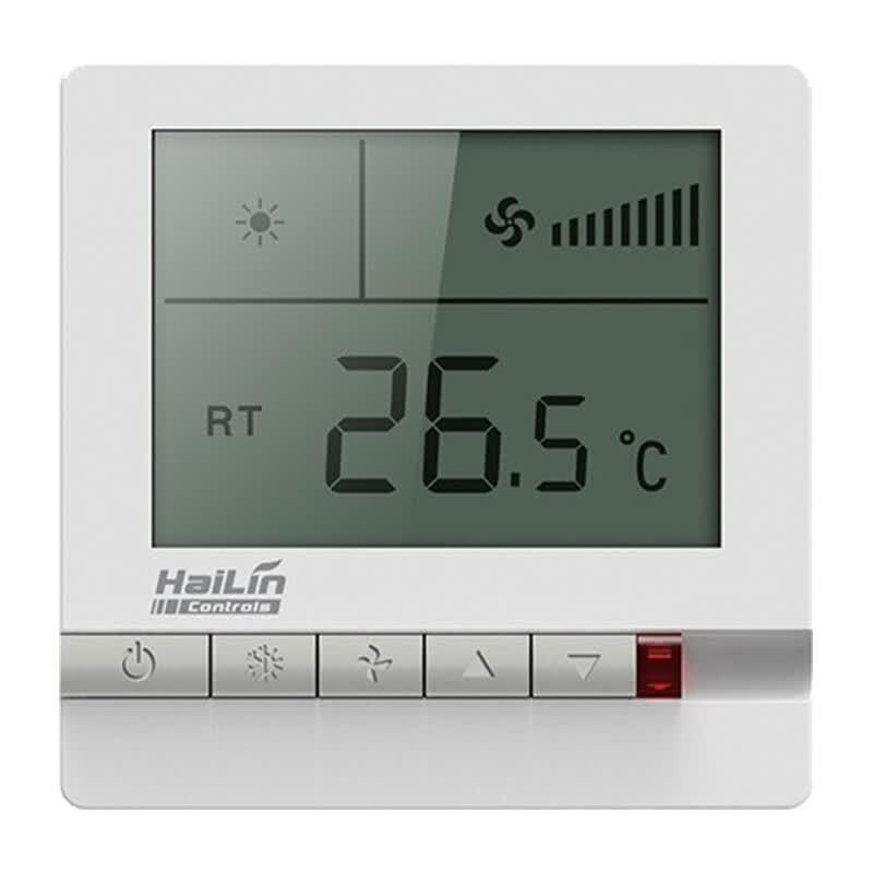HAILIN Central AC Fan Coil Thermostat Panel