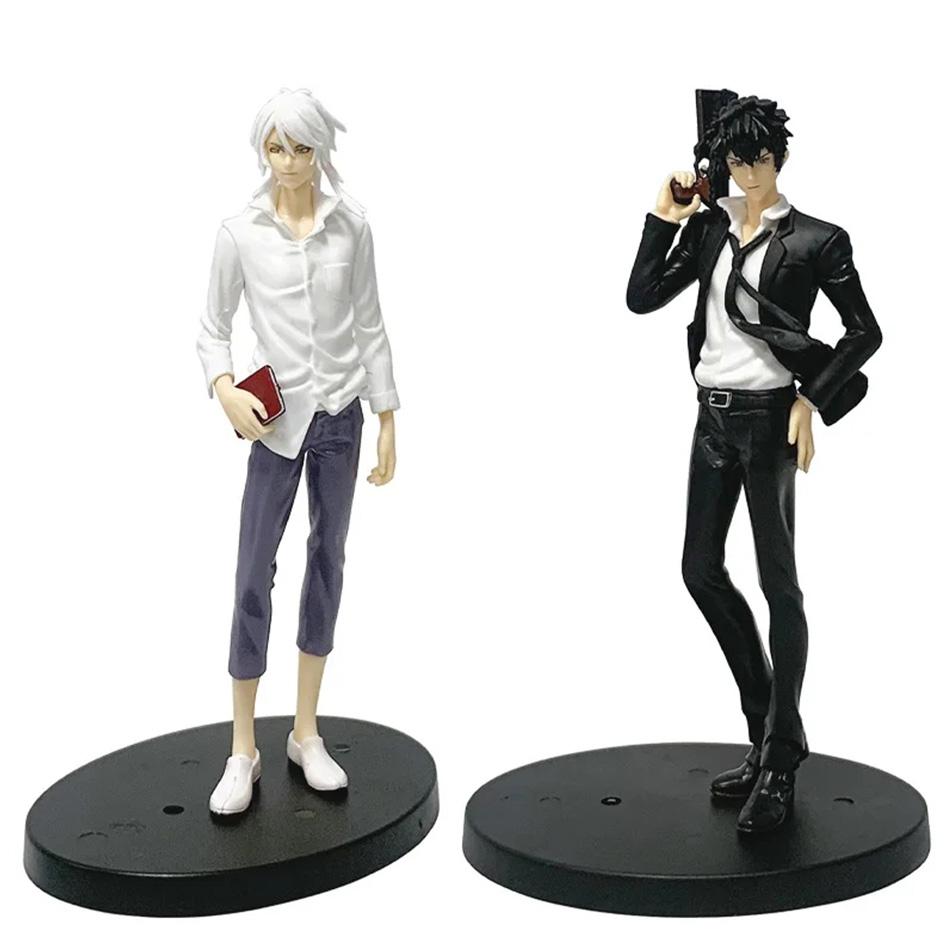 PSYCHO-PASS 18cm Makishima Shougo Kougami Shin'ya Anime Pvc Model Figure Cool Man Desktop Periphery Oranment Dolls
