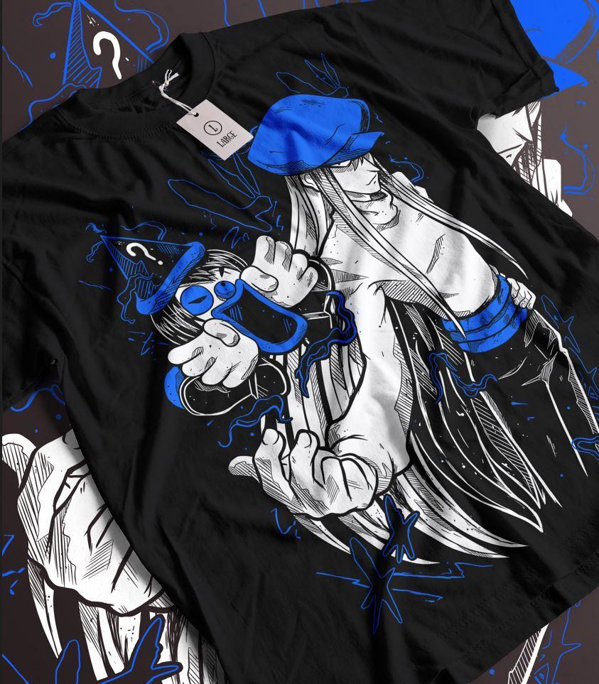 

Футболка Hunter X Hunter Kite Аниме Манга HxH Черная футболка, Все размеры 3XL