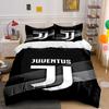 "Juventus Logo with Stripes." Bedding Sets Duvet Cover Sets Duvet Covers Pillowcases(1 * Duvet Cover 2 * Pillowcases Without Duvet Insert)