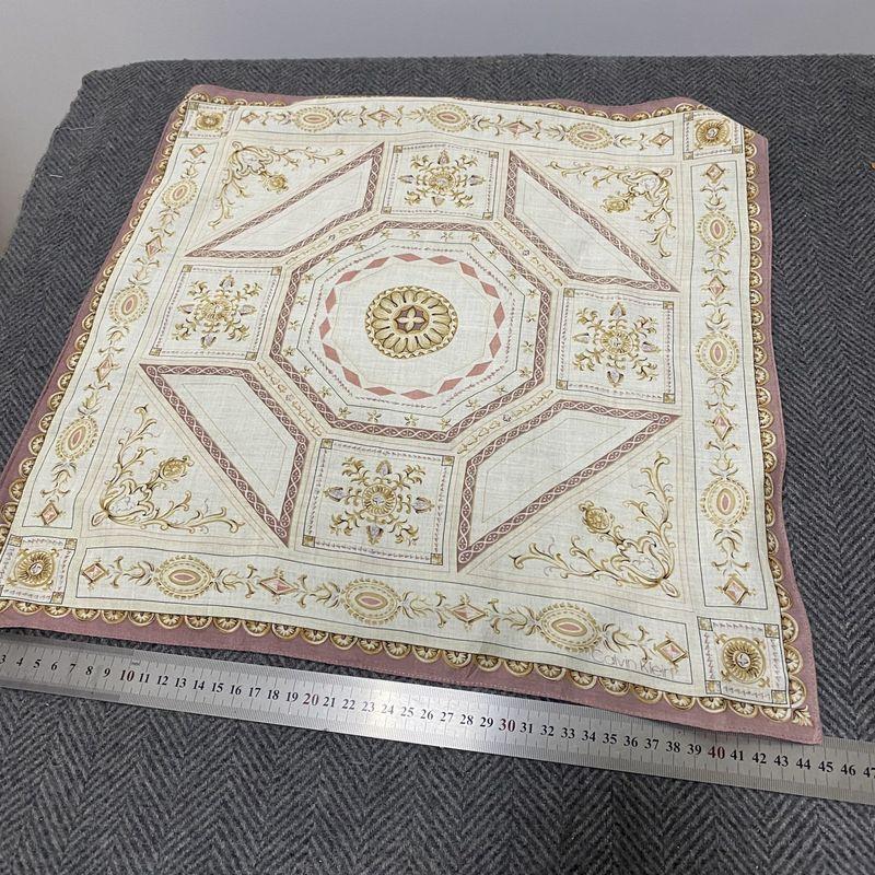 

Made in Japan Vintage Mid-Ancient Square Scarf Pure Cotton Small Handkerchief Female Fashion Simple Retro Literary Scarf Headscarf 6311