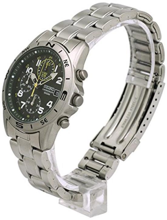 Seiko Quartz Chronograph Watch SND377P1 Men's (Imported)