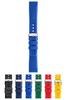MORELLATO Silicone Watch Strap, Fully Waterproof, SILE Series, 22mm, Blue, with Replacement Tool [Official Import] X4983187065022