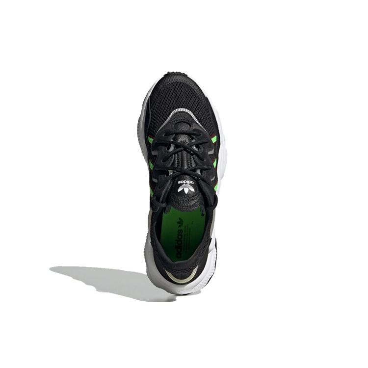 (WMNS) Adidas Ozweego 'Black Solar Green' Women's EF0158