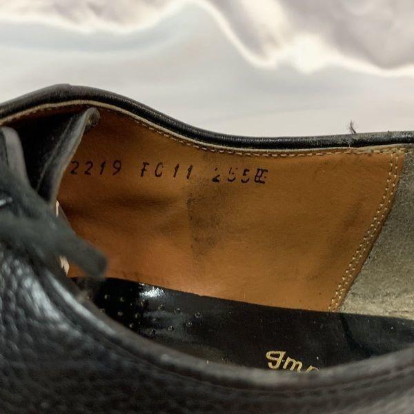 Regal Straight Tip Leather Dress Shoes Black 25.5 EE(USED)