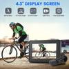 Adjustable Rear-view Camera For Road Bikes Easy Install Waterproof Bike Rear-view Camera Practical