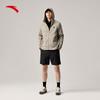 Anta Men's Z-Brother Fire Shell Hooded Warm Outdoor Jacket