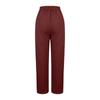 Women's Casual Wide Leg High Waist Pants Including Elastic Drawstring And Side Pockets For Lounging And Daily Activity