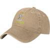 Never Underestimate Old Unisex with Golf Club Baseball Cap Vintage Washed Adjustable Dad Hat